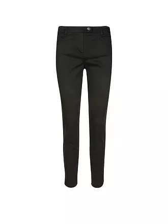 MARC O'POLO | Hose "Laxa" (Highwaist) | schwarz